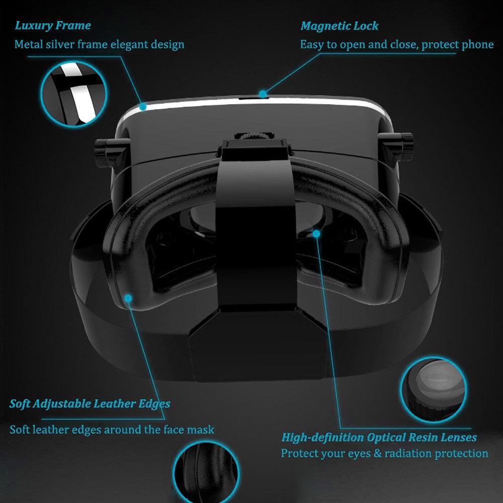 VR Box Pro Virtual Reality 3D Glasses Headset