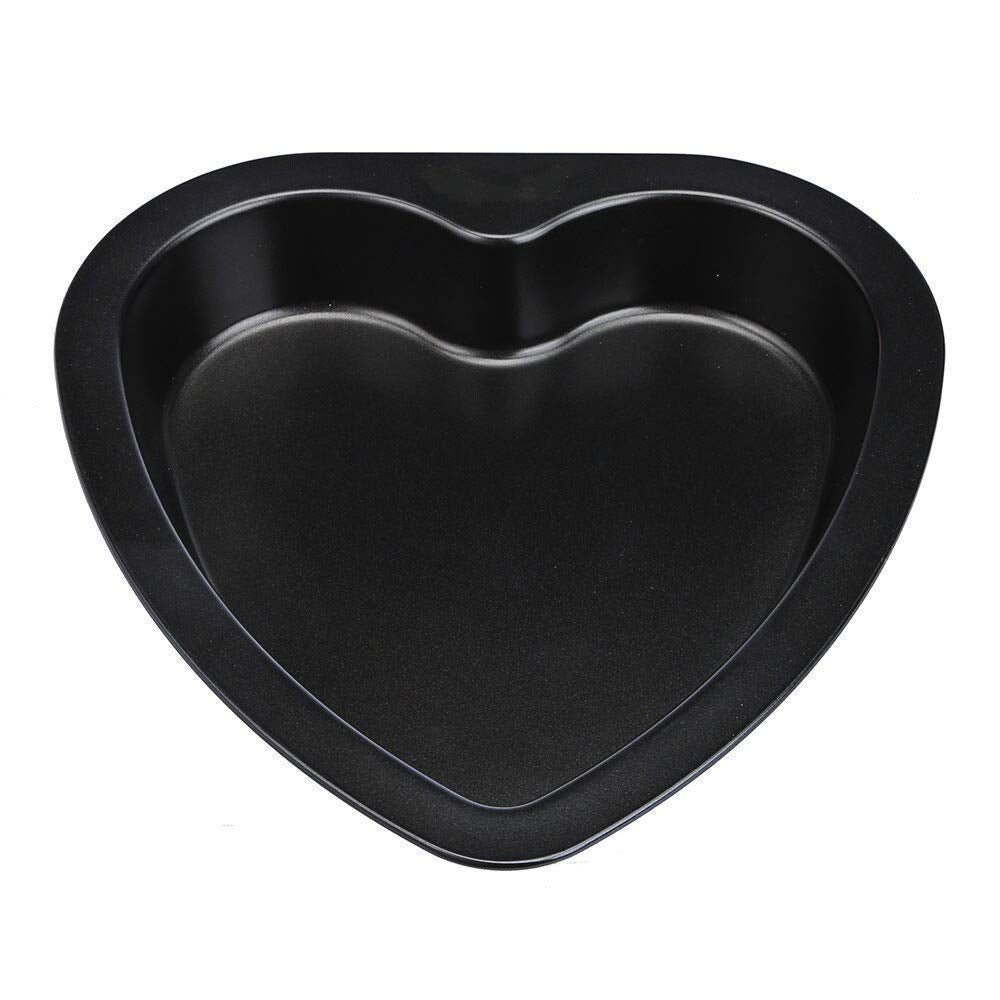 Heart Shape Cake Mould Non Stick  Steel 1 kg Cake Baking Tray ( 23cm)