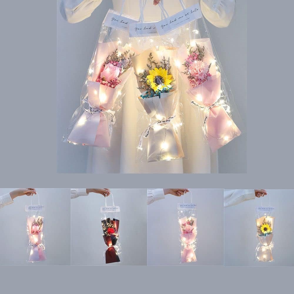 Home Decoration Rose Hand Made Valentine's Day Artificial Flowers(1 Pc)