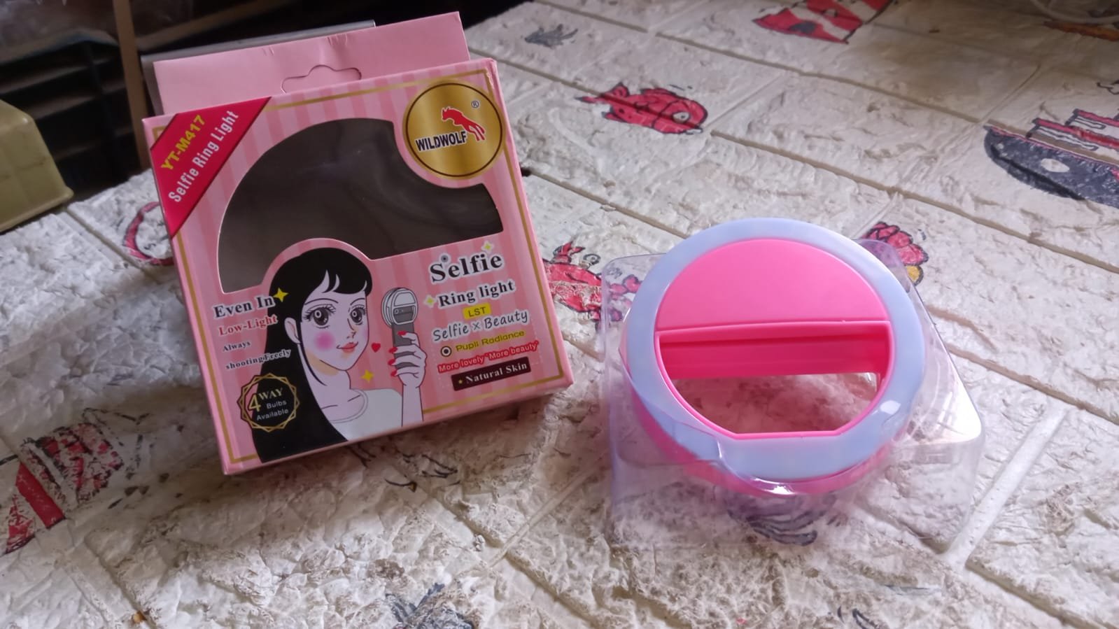 Phone Selfie Ring Light (Battery Not Included)