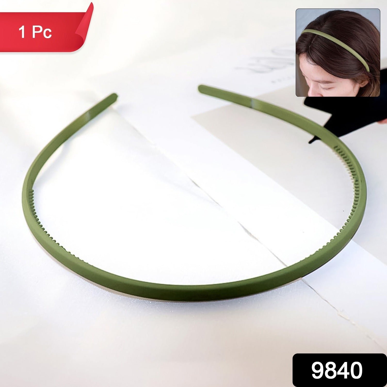 Plastic Simple Headbands Comb Headbands Hairbands (1 Pc), Hair accessories