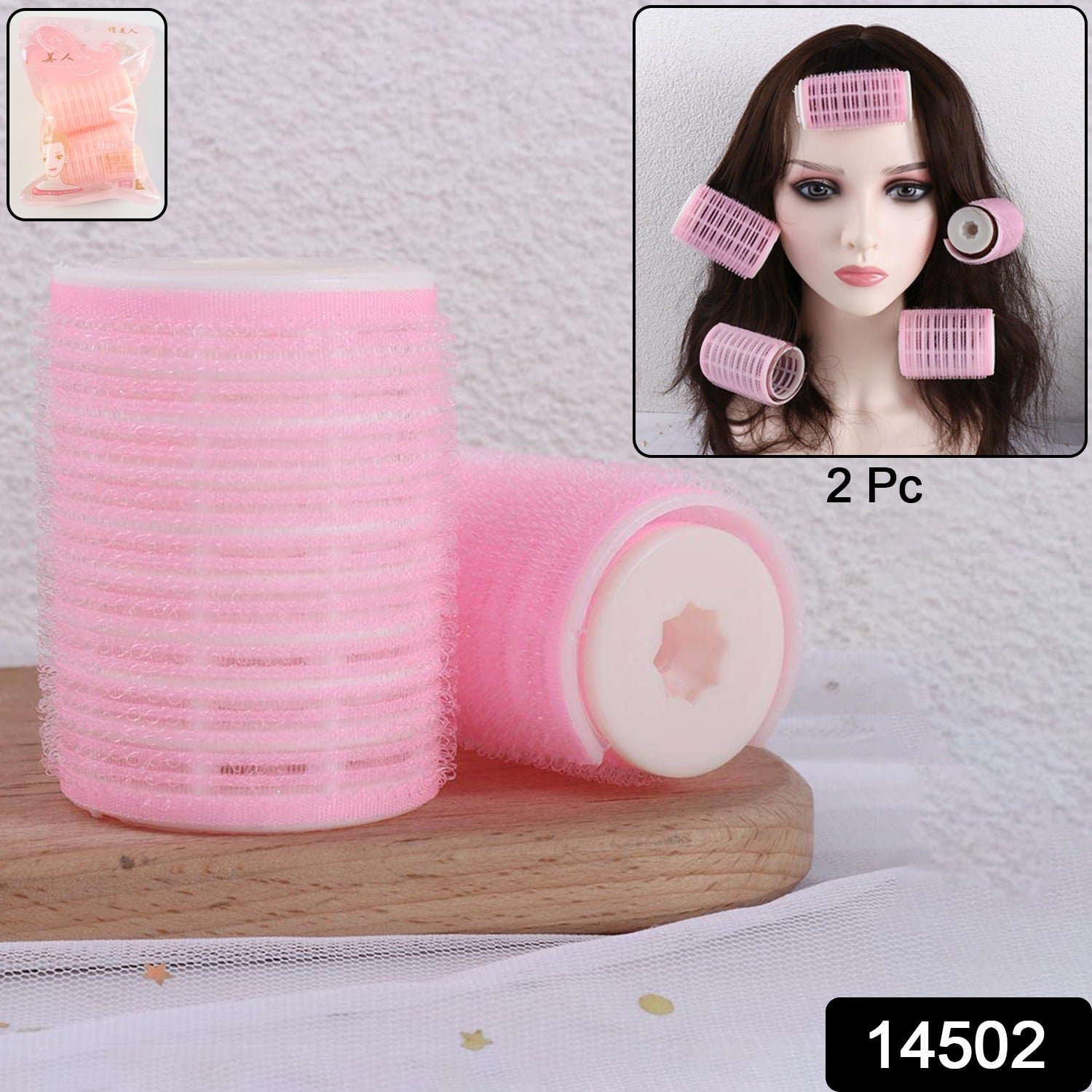 Premium Self-Grip Hair Styling Velcro Rollers Set