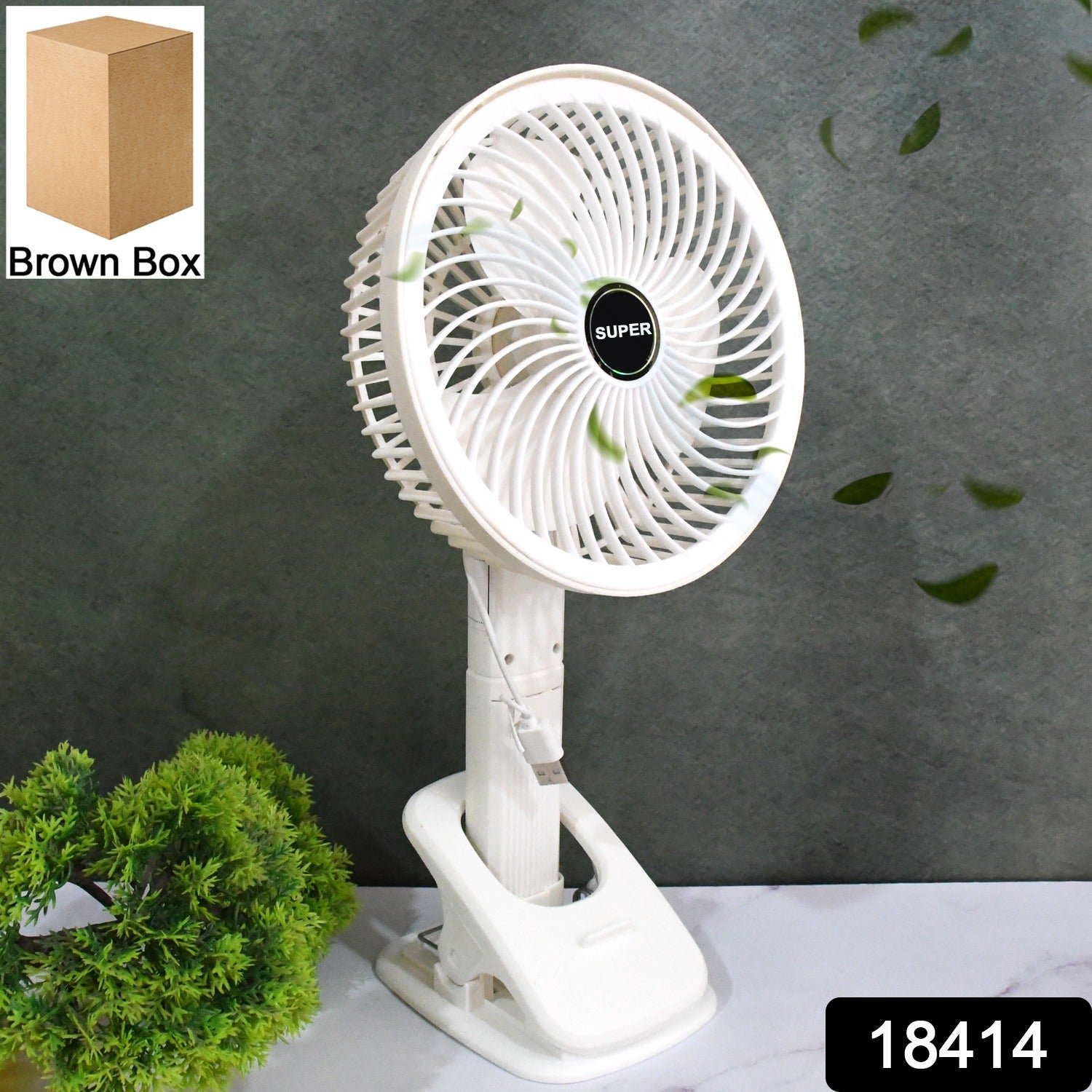 Multifunctional USB Desk Fan – 1 Pc (On / Off Switch Not Provided)