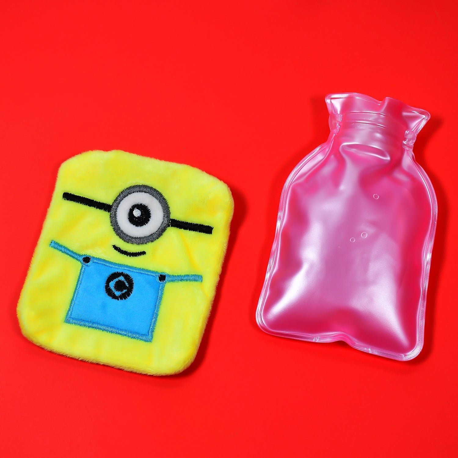 Minions Small Hot Water Bag – Pain Relief for Neck, Shoulder, Hands & Feet (1 Pc)