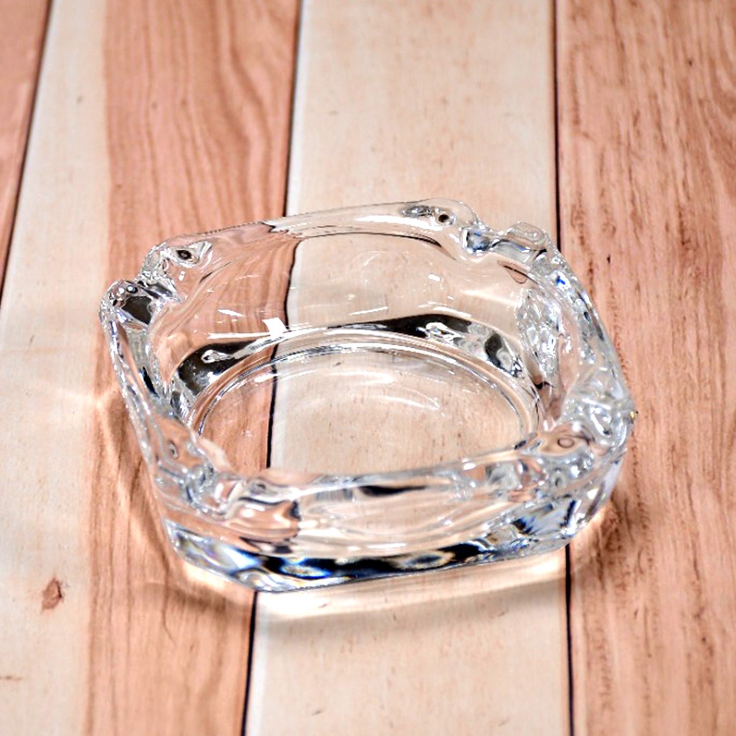 Glass Brunswick Crystal Quality Cigar Cigarette Ashtray