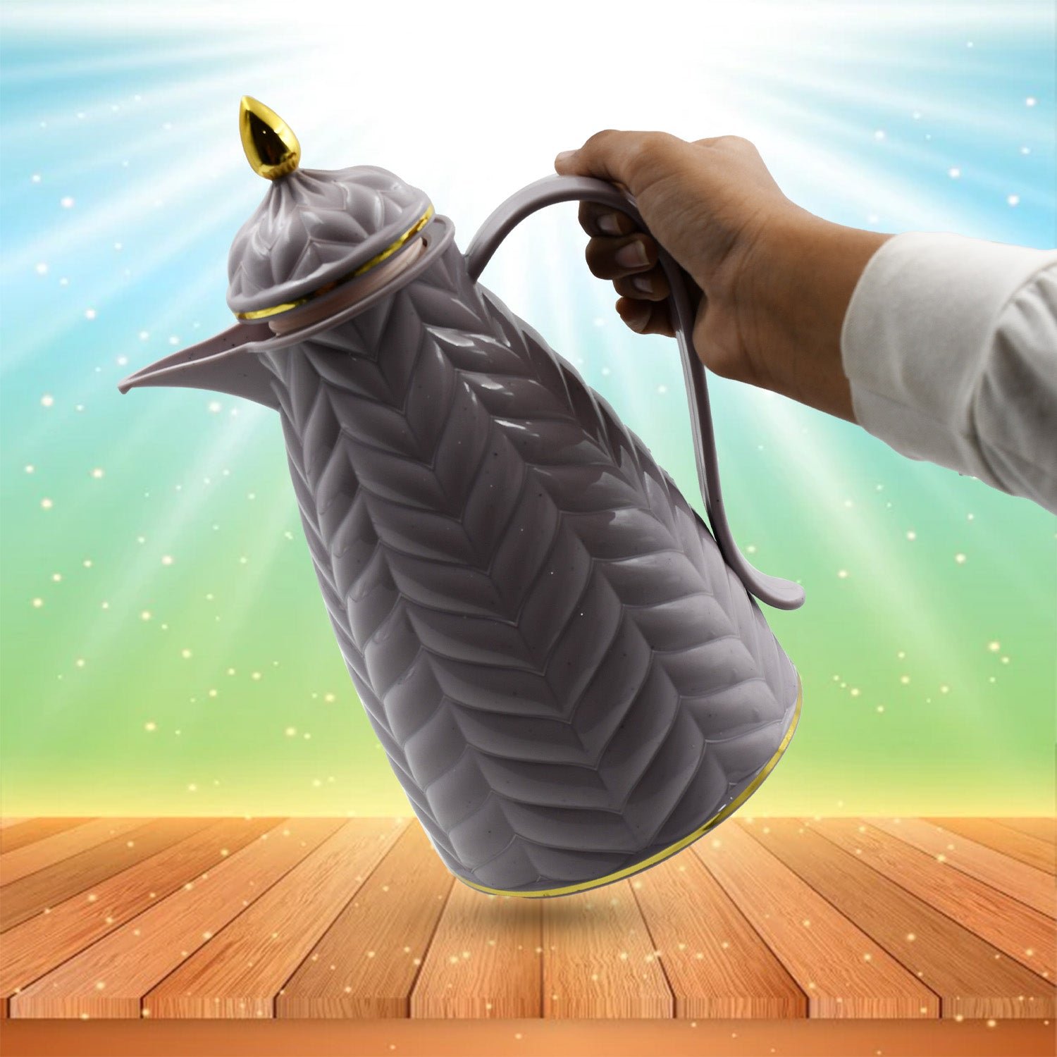 Insulated Tea Kettle Hot and Cold Premium Tea Kettle 1Ltr Kettle