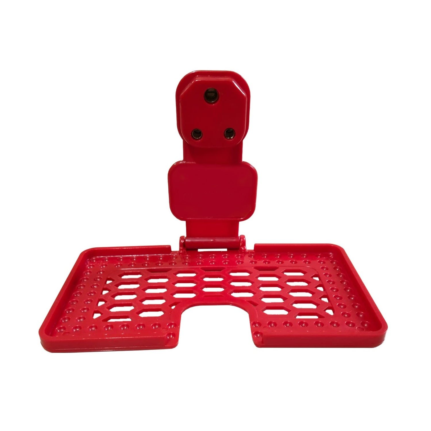 Multi-Purpose Wall Holder Stand for Mobile Charging (Red)