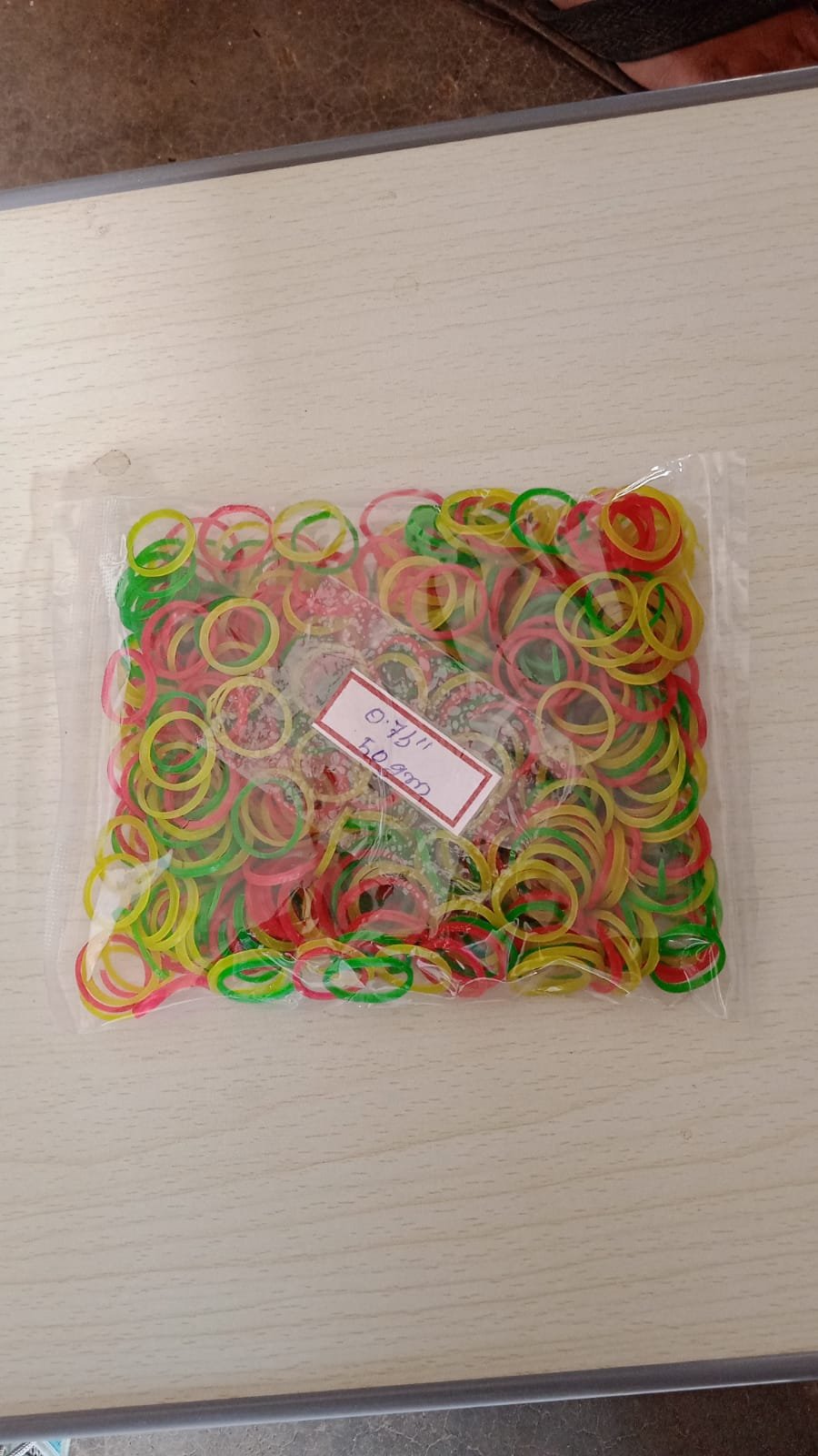 Unbreakable Nylon Rubber Bands Reusable Elastic for Office Home