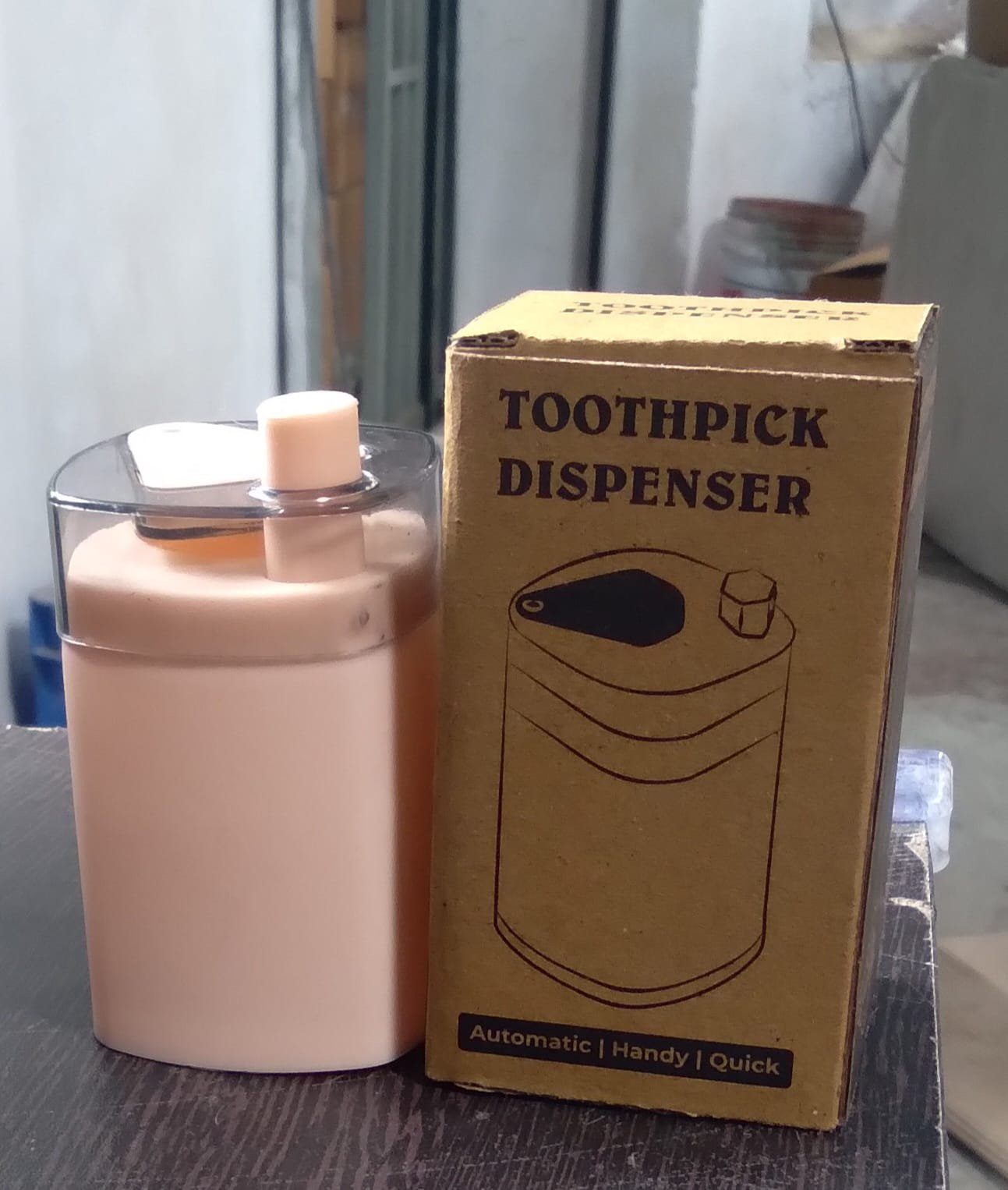 Toothpick Holder Dispenser, -Up Automatic Toothpick Dispenser, Toothpick Storage Box