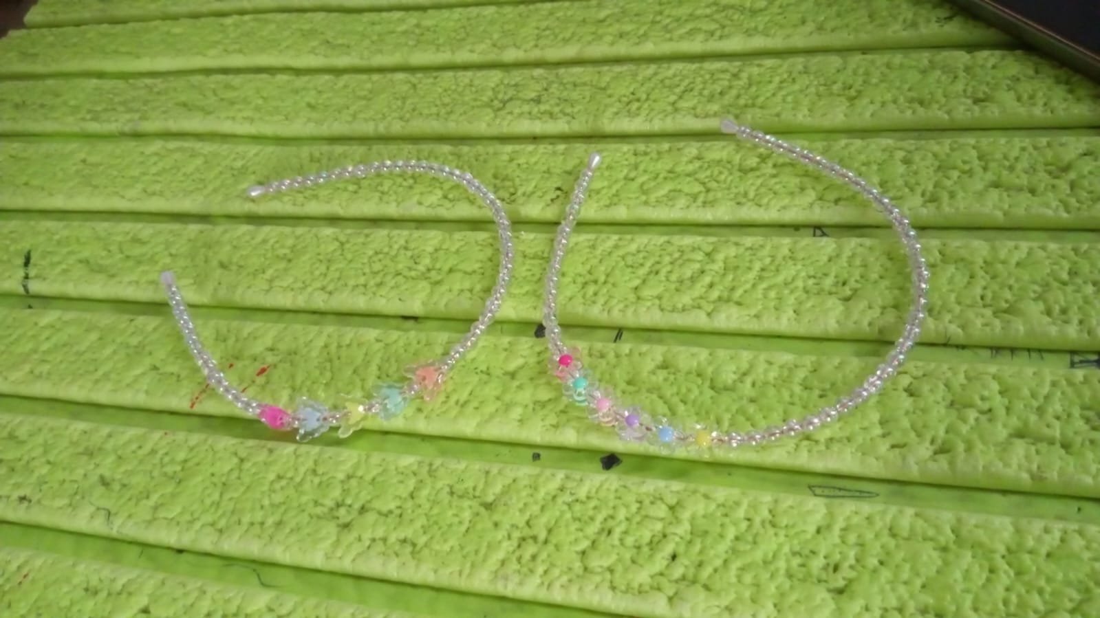 Metal Handmade Colorful Hair beads (1 Pc / Mix Design)