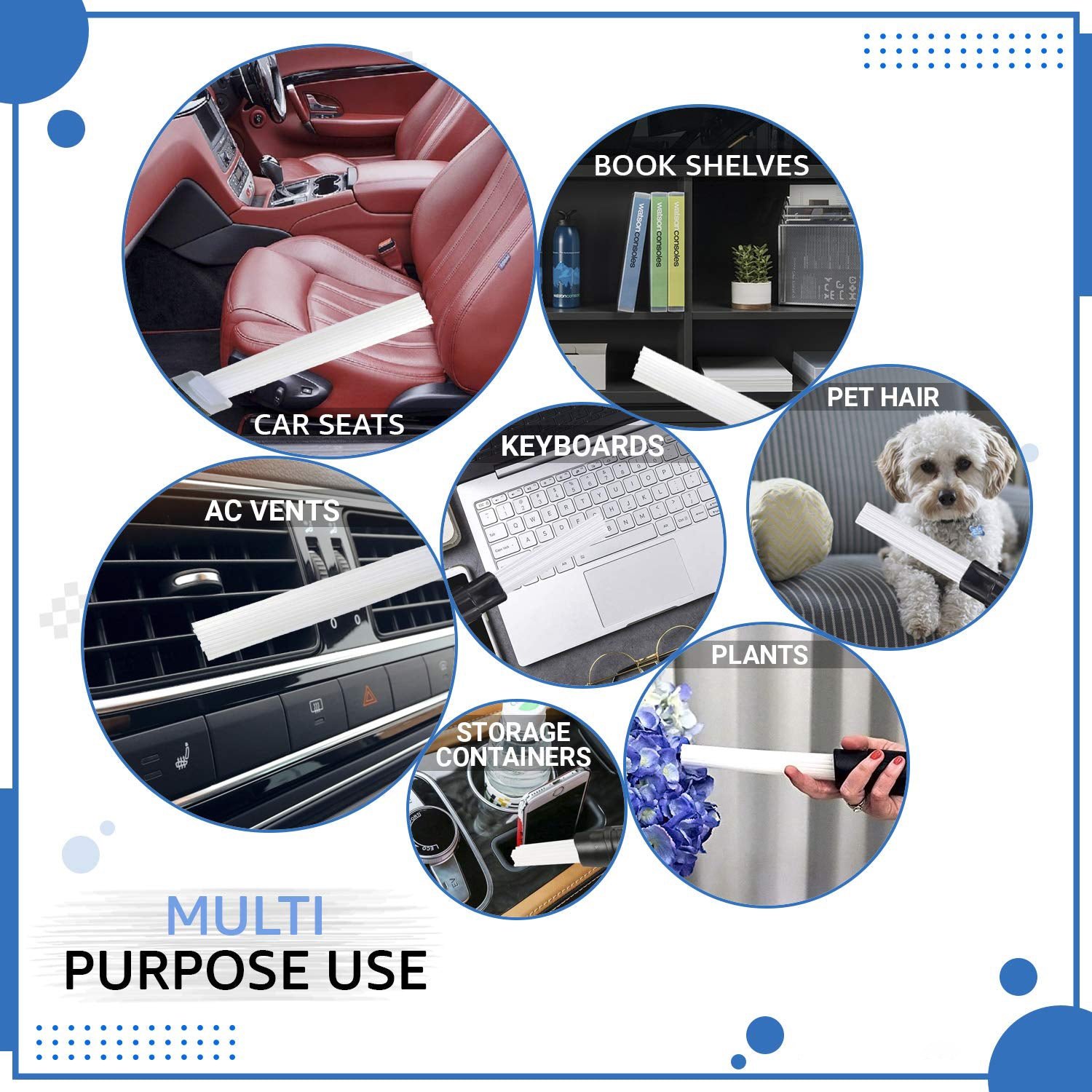 Vacuum Cleaner Handheld & Stick for Home and Office Use