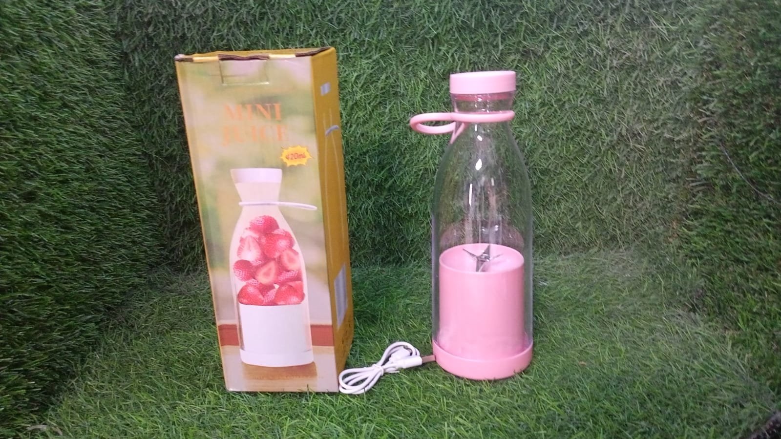 BLENDER PORTABLE JUICER FOR SMOOTHIE 420 ML Multicolour