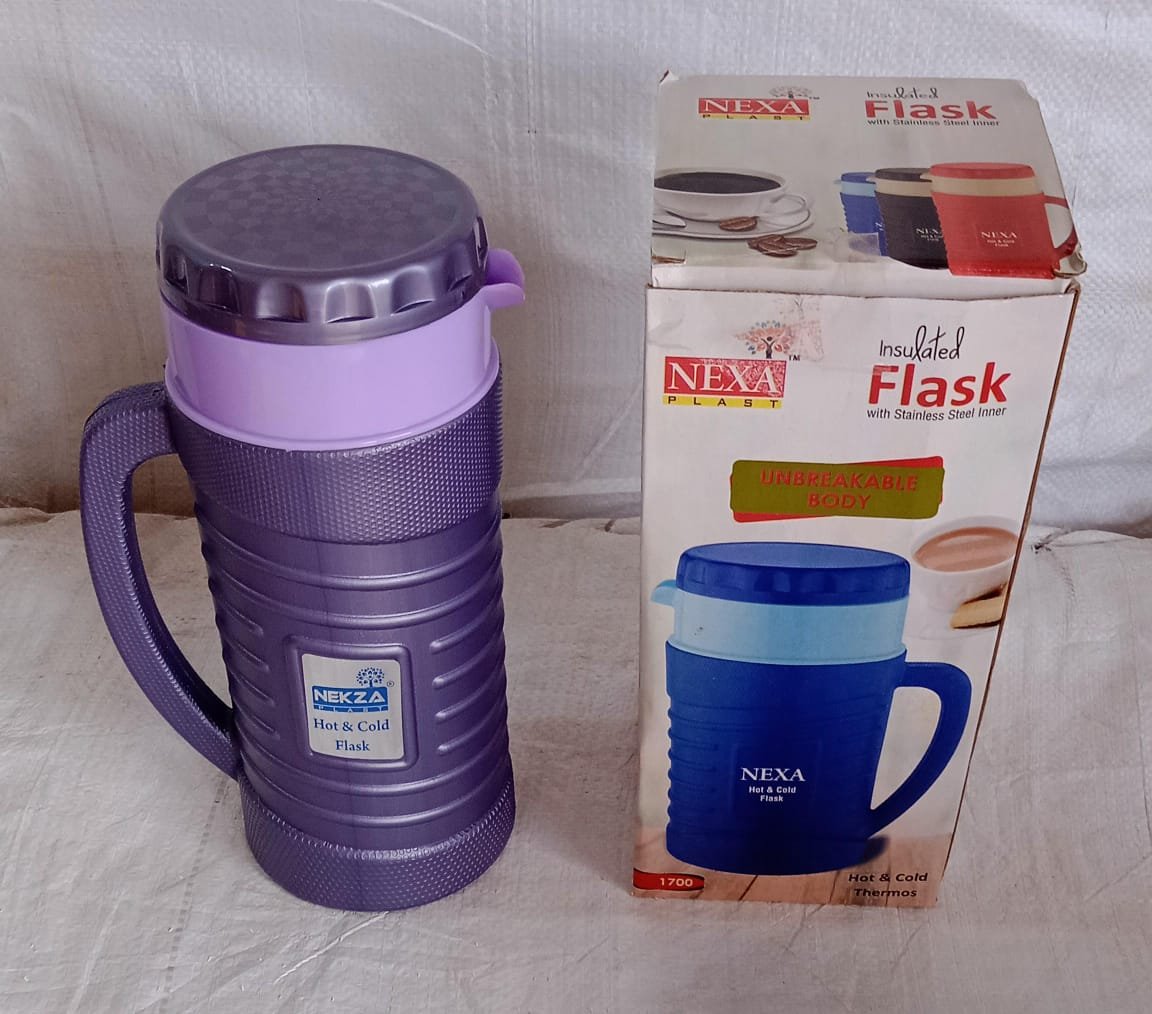 Stainless Steel Thermos Flask (Multiple Sizes) Travel Mug, Coffee, Tea
