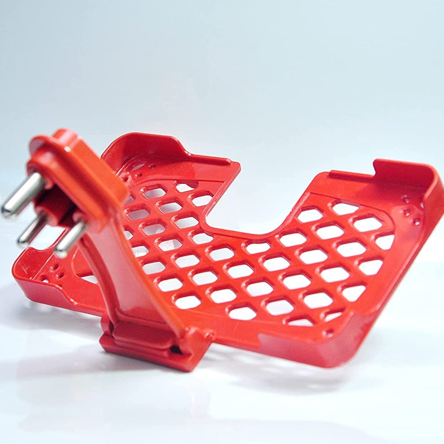 Multi-Purpose Wall Holder Stand for Mobile Charging (Red)