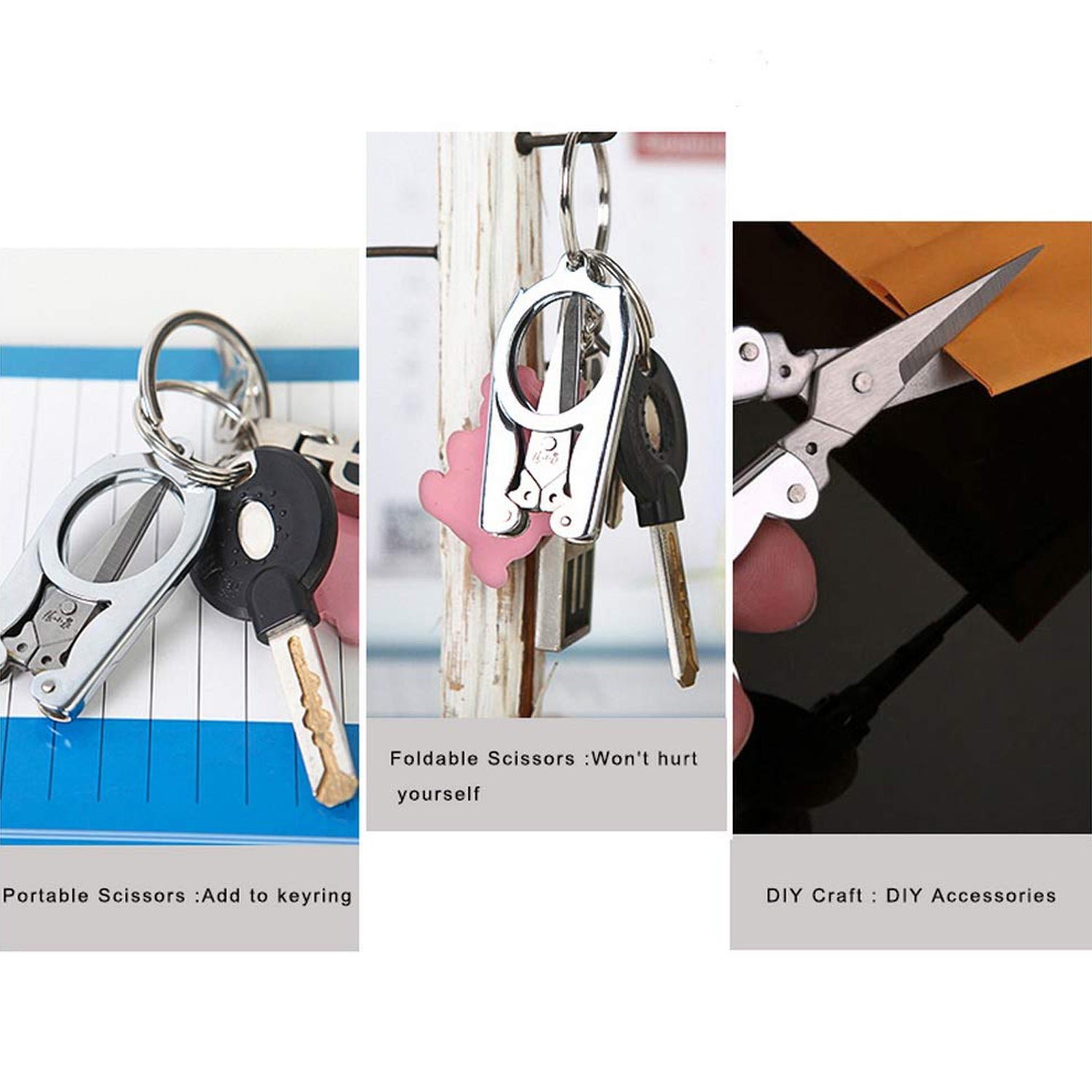 Folding Scissor 3.5inch used crafting and cutting purposes for children’s and adults