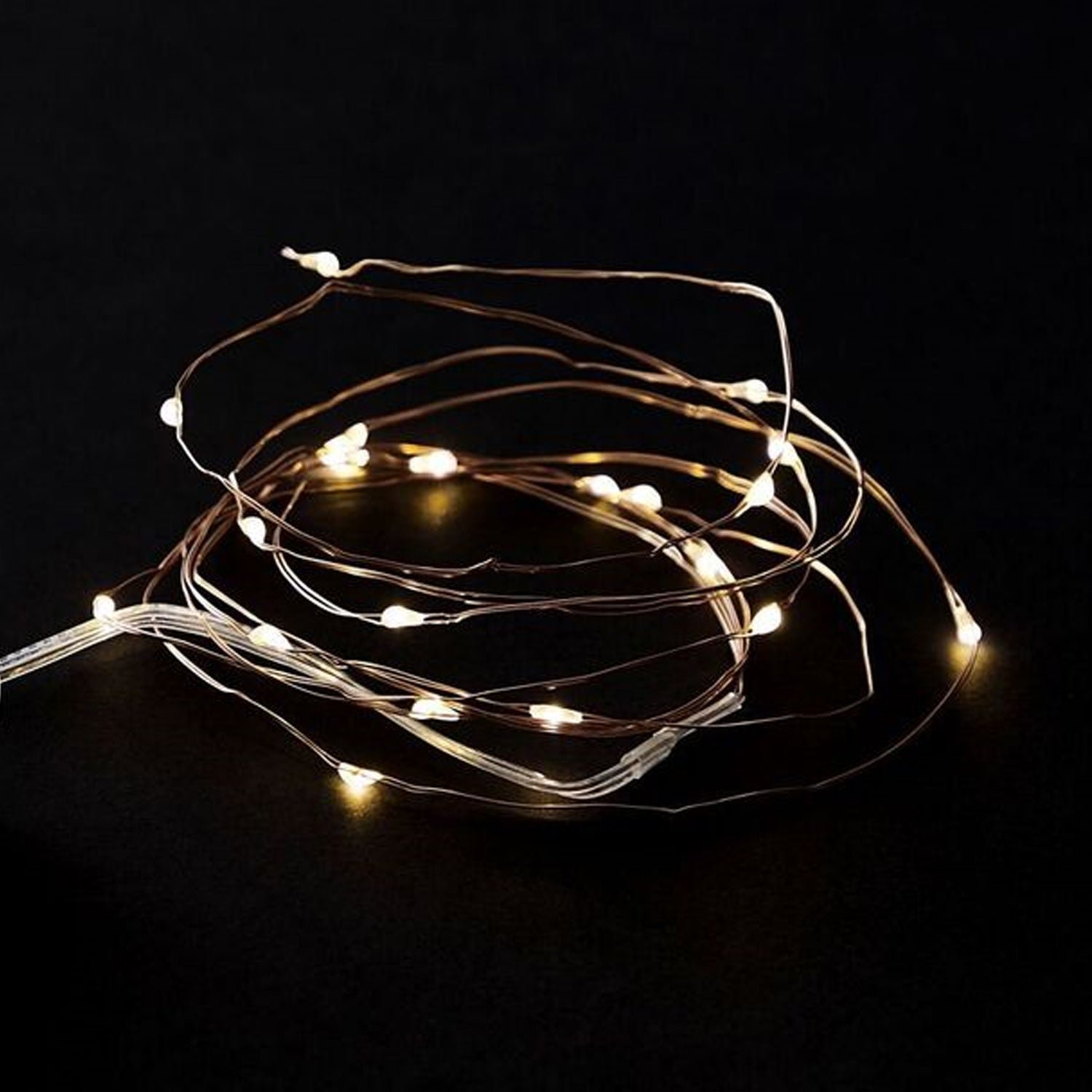 20 LED Wine Bottle Cork Lights Copper Wire Battery-Powered Fairy String Lights