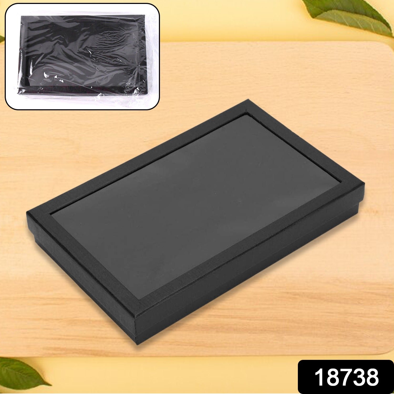 Portable Wide Application Convenient Jewellery Holder Case (1 Pc  / 22x15 Cm)