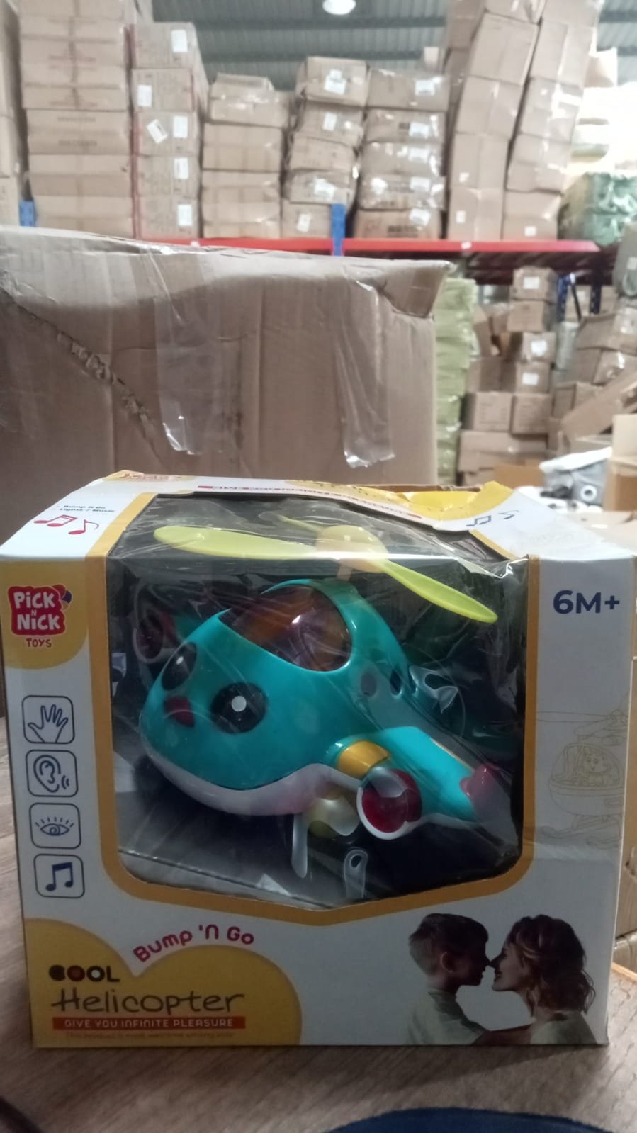 Helicopter Airplane Musical Toy