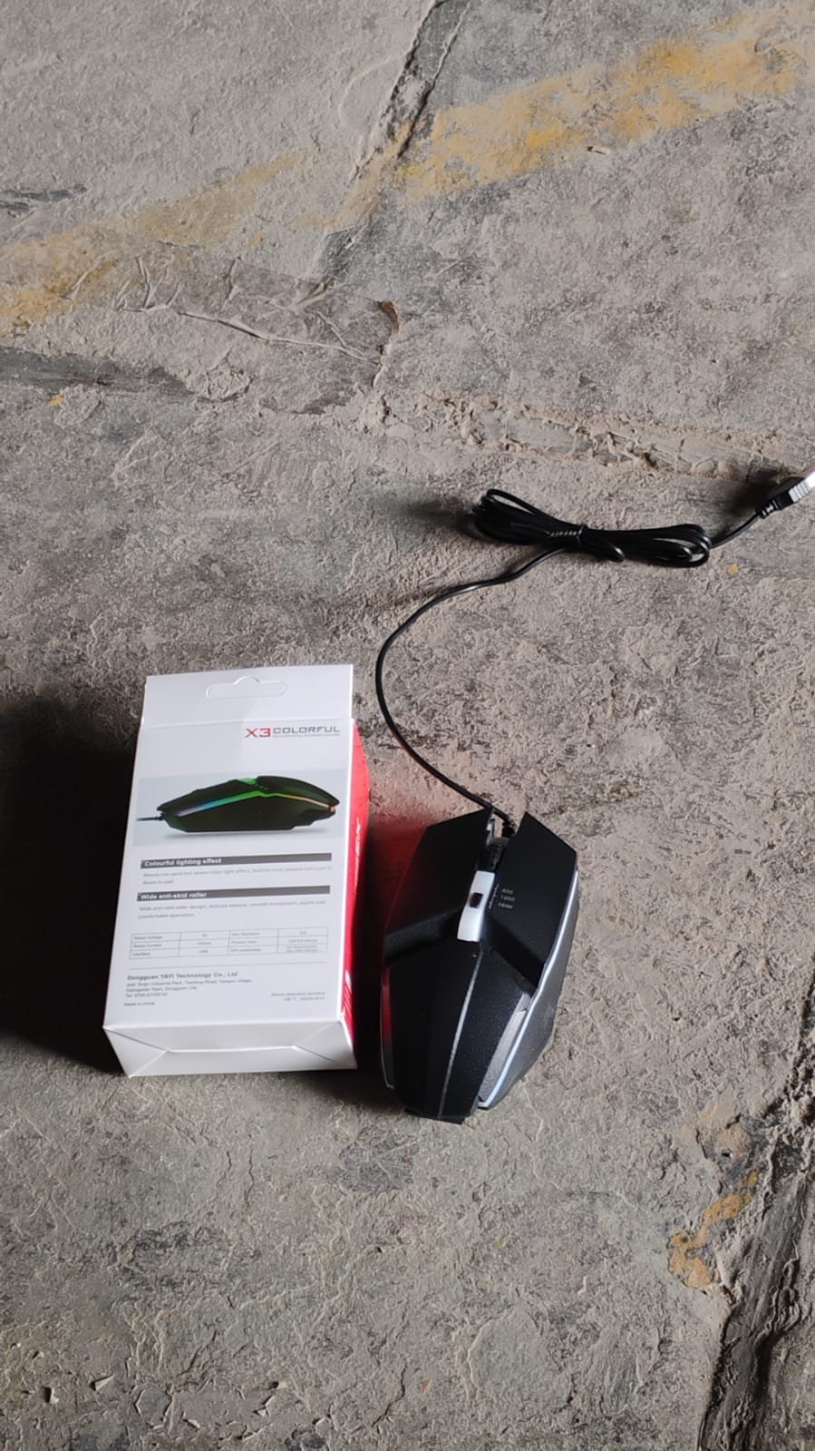 USB Wired Mouse, Ergonomic Design Gaming Mouse (1 Pc)