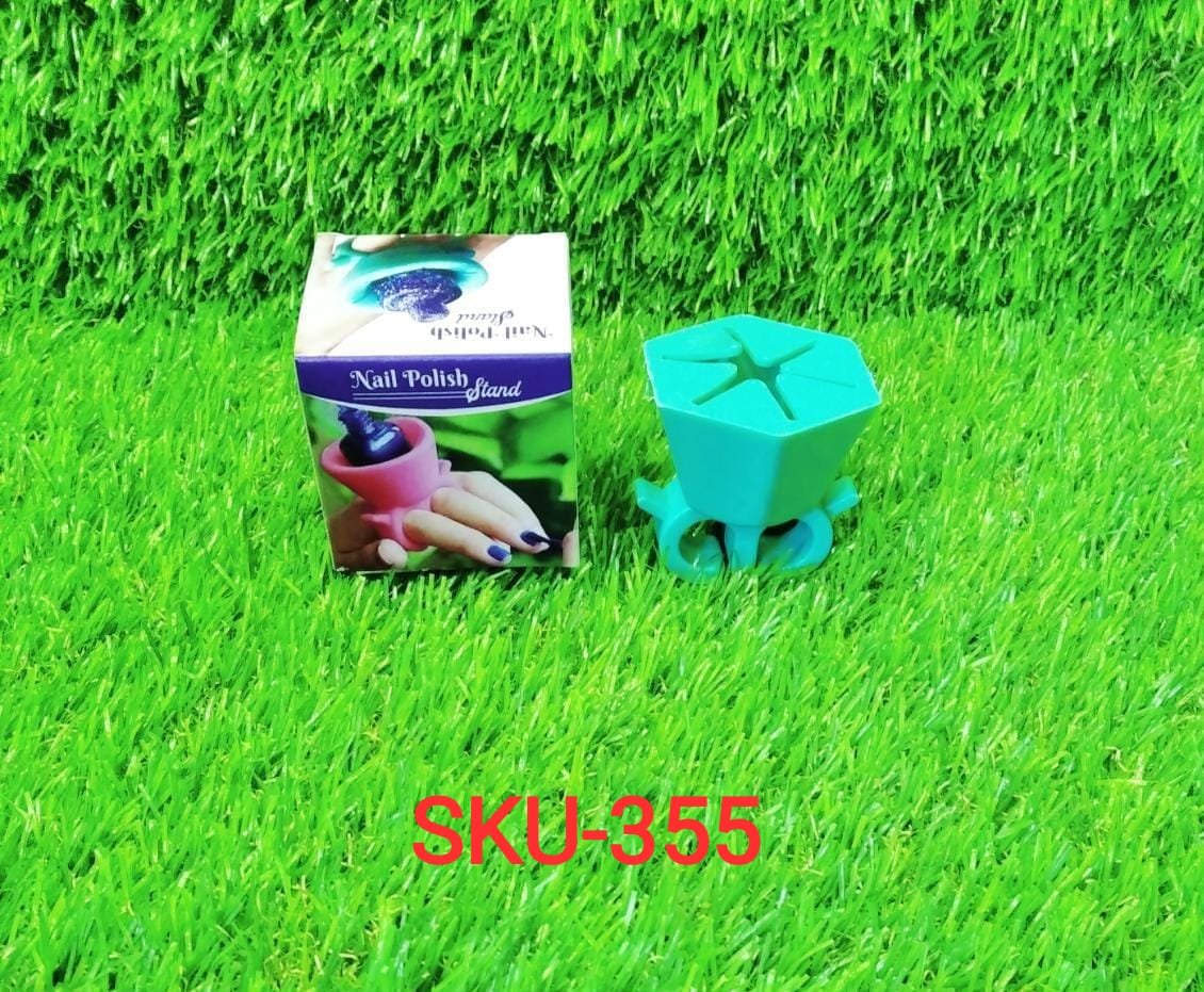 Nail Polish Holder Ring with Nail Polish Holder Stand