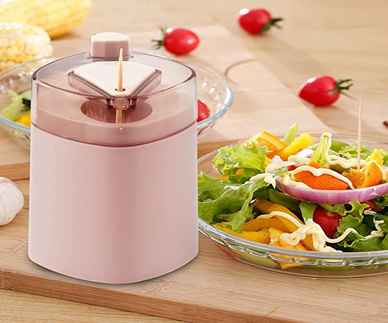 Toothpick Holder Dispenser, -Up Automatic Toothpick Dispenser, Toothpick Storage Box