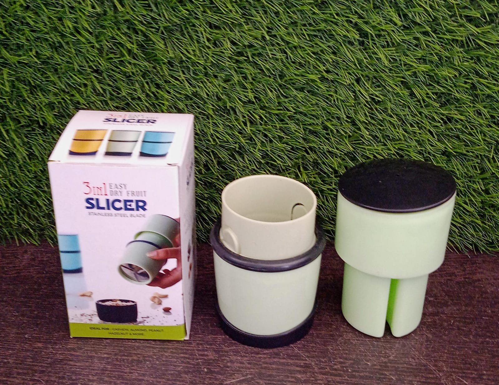 Plastic Dry Fruit and Paper Mill Grinder Slicer - 3-in-1