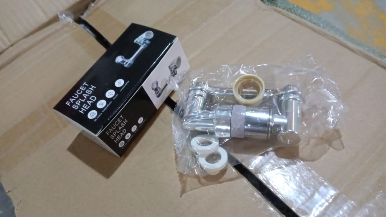 Flexible Faucet Splash Head Extender Aerator, Universal Splash Filter (1 Set)