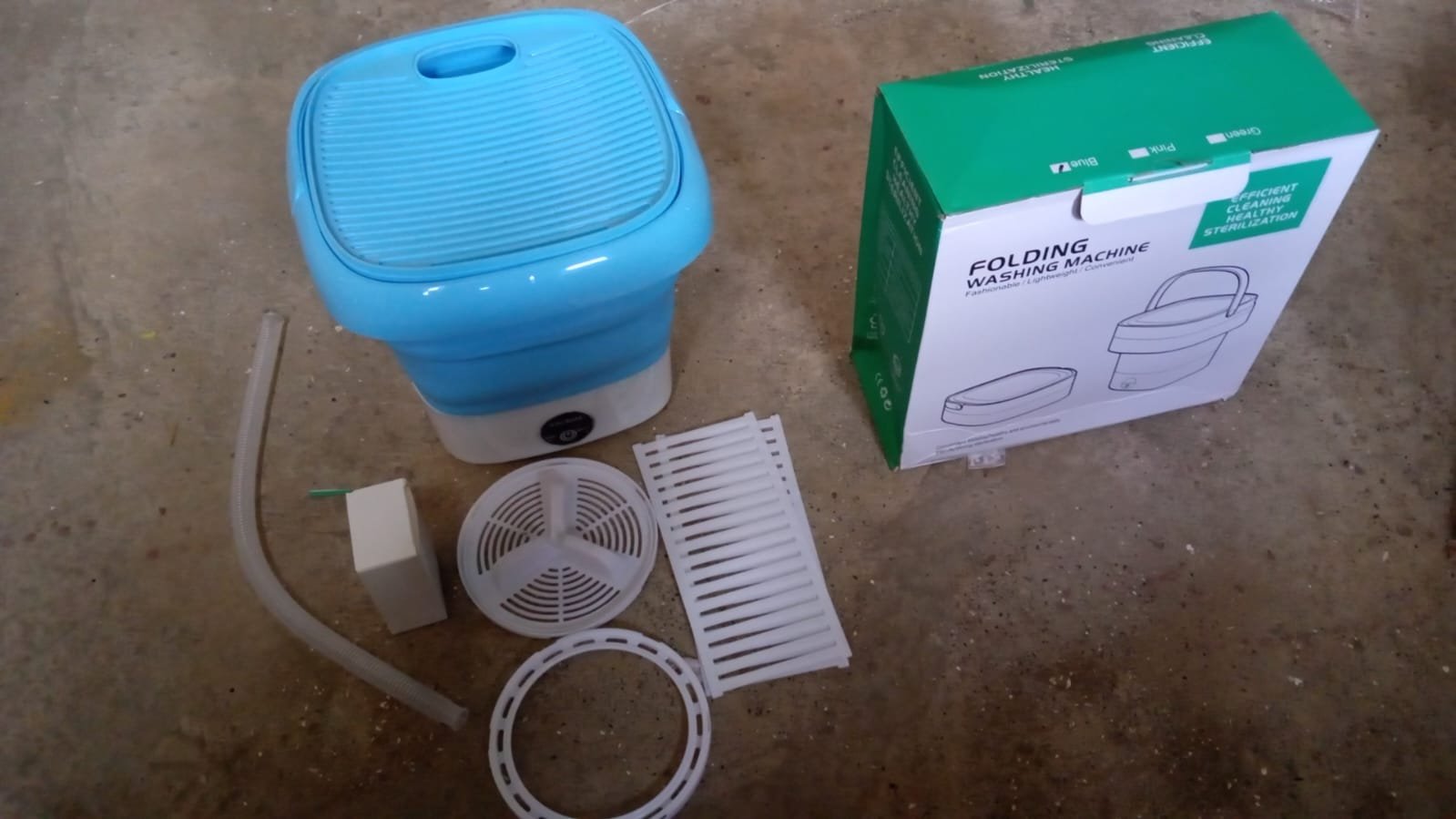 Portable Washing Machine and Dryer Combo, for Underwear, Socks, Baby Clothes,