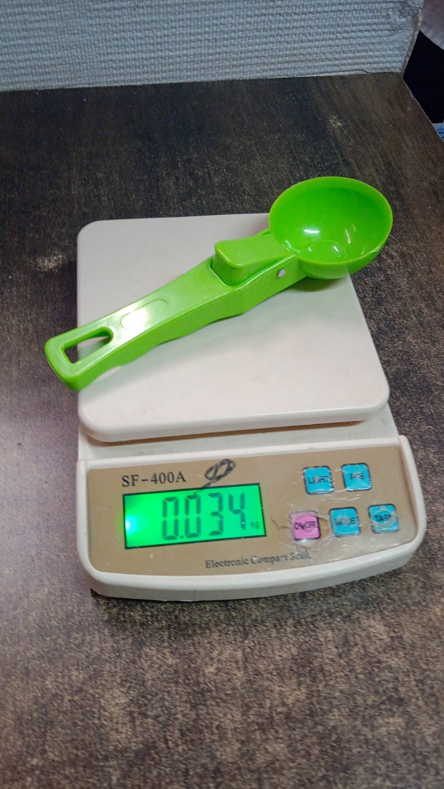 Plastic Ice Cream Scoop, 1 pc, Green