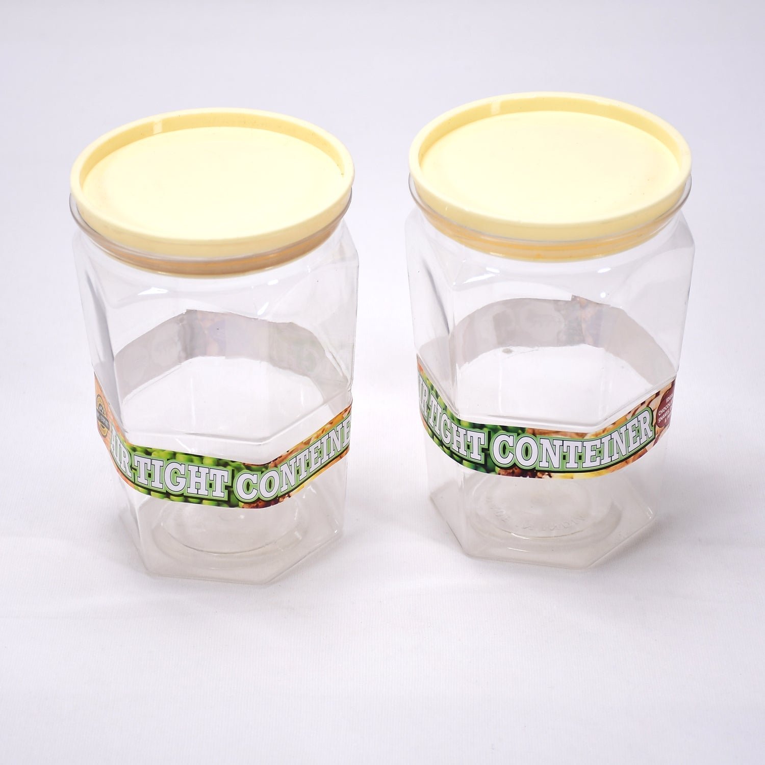 Air Tight Kitchen Storage Container  (Approx - 1100Ml, Set of 2pcs)