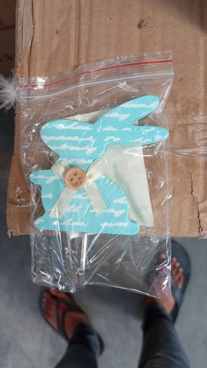 Bunny Adhesive Wall Sticky Hook – Strong Hook for Office, Bathroom & Home (1 Pc)