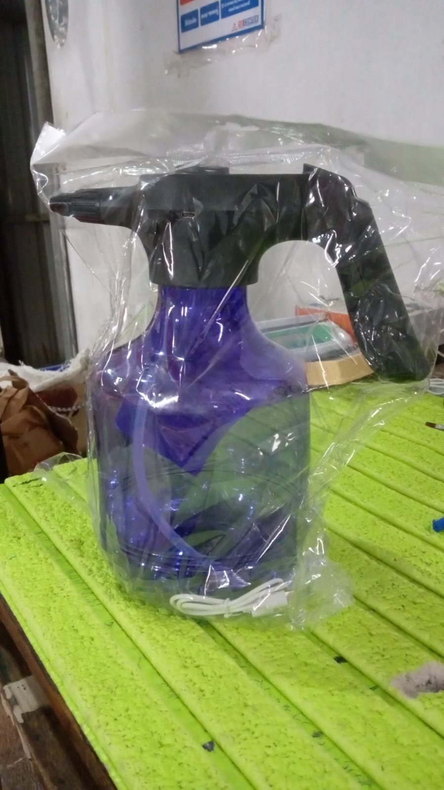 Electric 3L Garden Sprayer – Automatic, Rechargeable Watering Can Fertilizing (1 Pc)