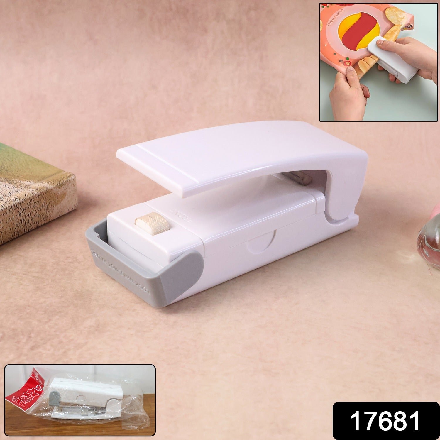 Portable Mini Heat Sealer Machine for Plastic Bags (1 Pc)