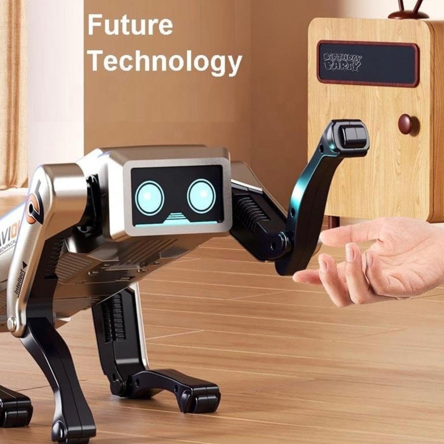 Advanced Intelligent AI Robot Dog Toy for Kids (1 Set / Big)