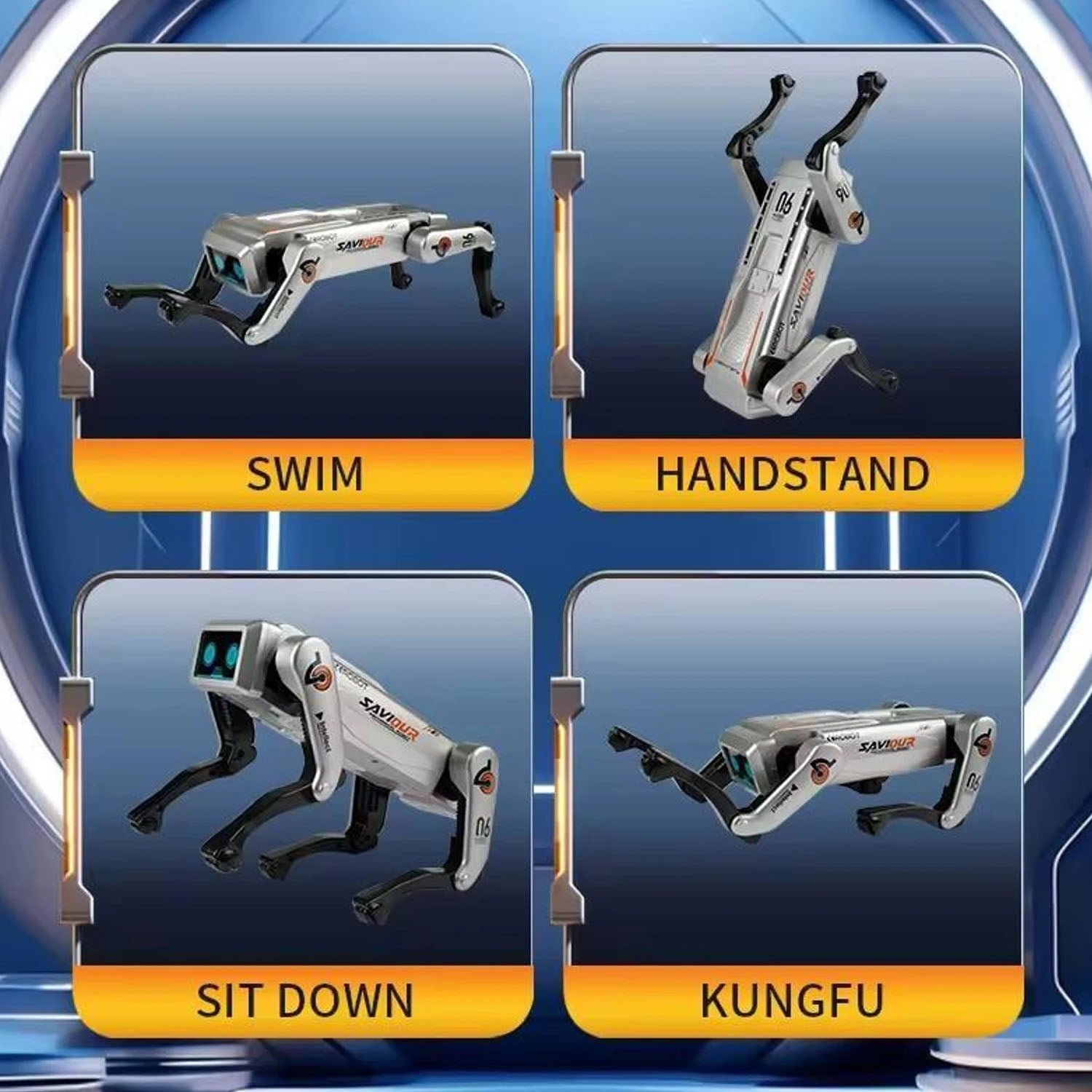 Advanced Intelligent AI Robot Dog Toy for Kids (1 Set / Big)