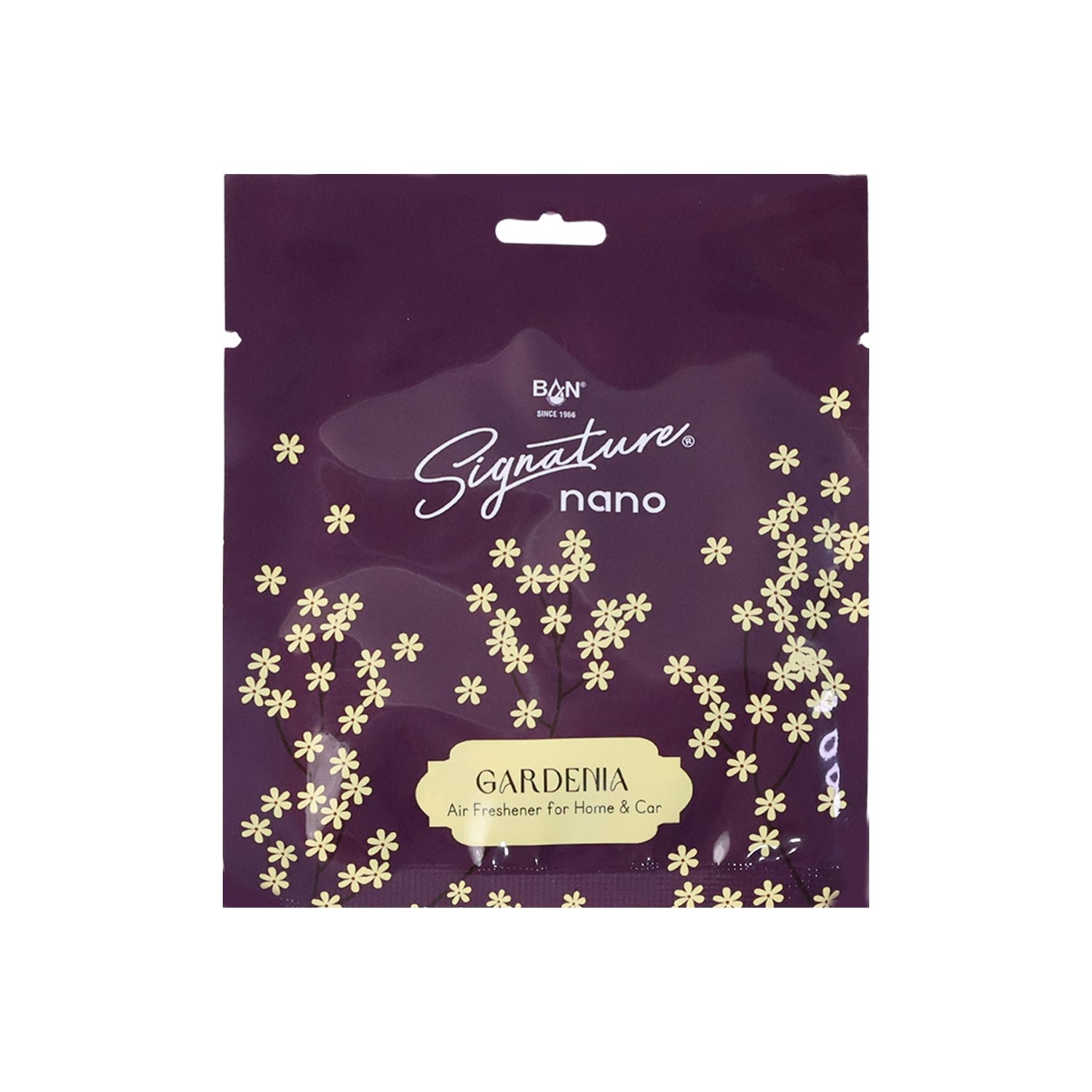 Gardenia Fragrance Hanging Air Freshener Sachet (Mix fragrance / 1 Pc / 10g)