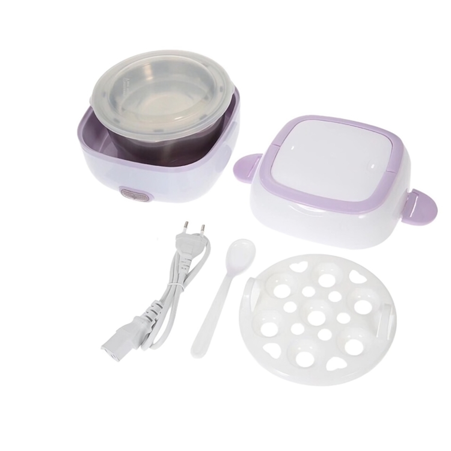 Electric Lunch Box Portable Food Warmer Food Heating Lunch Box  for Car, Truck, office