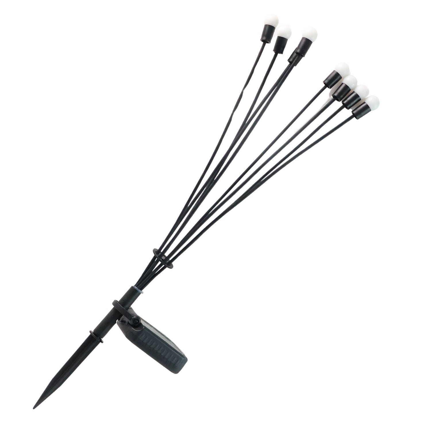 Solar LED Fiber Optic Garden Light - (1 Pc / Mix LED LIght)