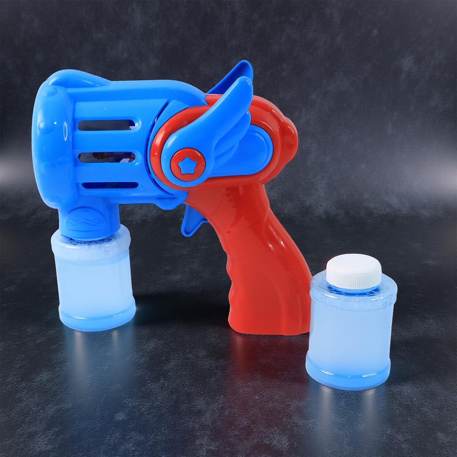 Rechargeable Bubble Gun Toy for Kids (1 Set)