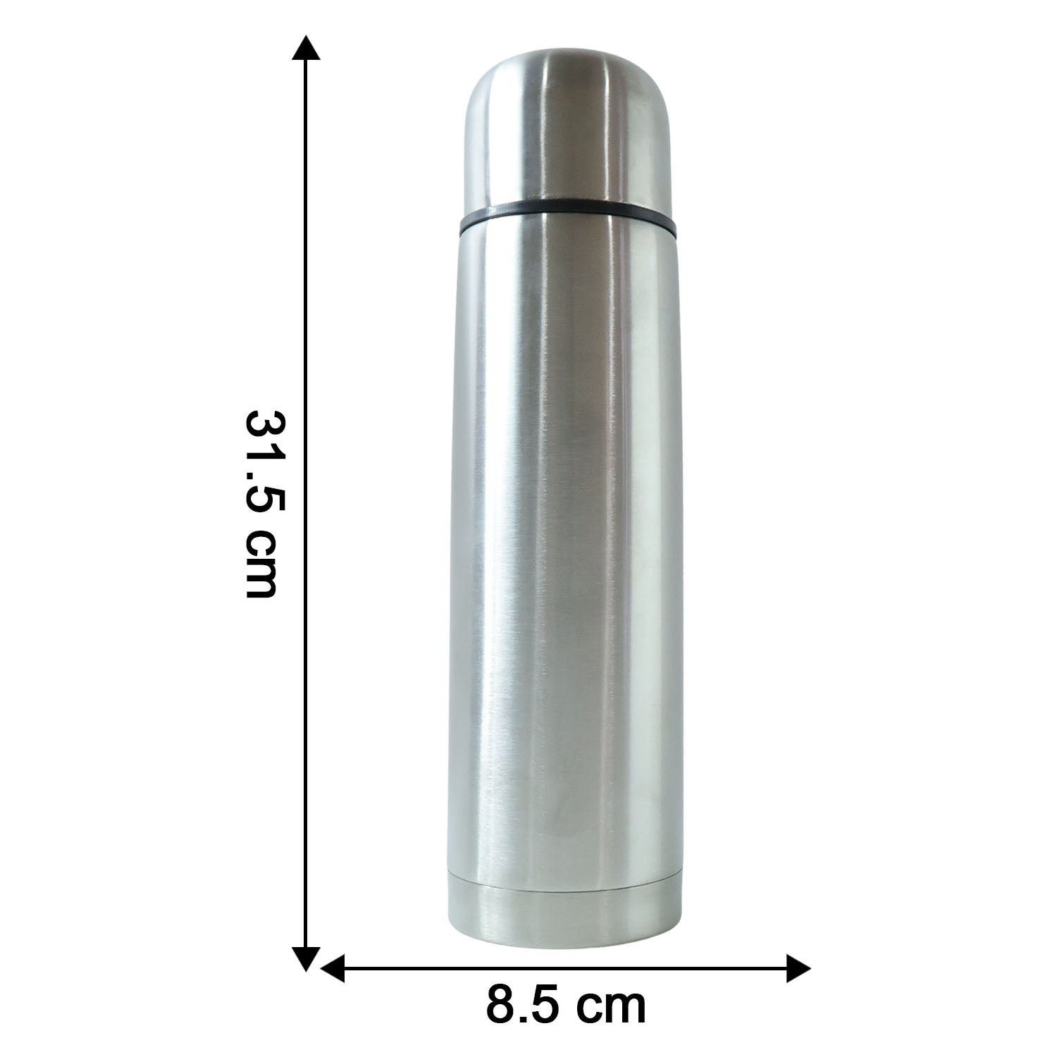 Bullet Style Stainless Steel Vacuum Insulated Water Bottle 1000 ML