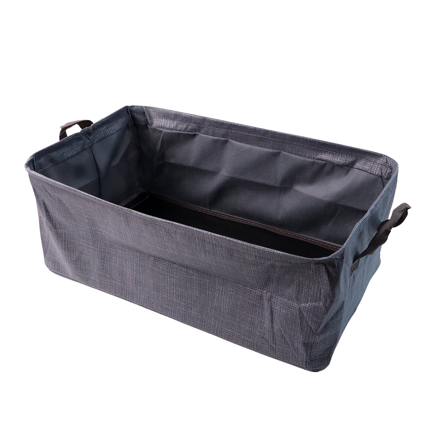 Foldable Cloth Storage Organizer Bag With Handles (Approx 46x27Cm1Pc)