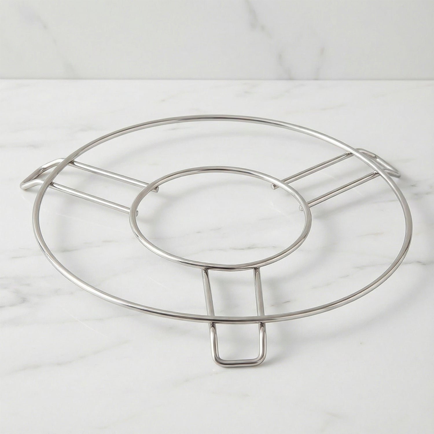 Stainless Steel Round Table Ring Hot Pot Stand (1 Pc)