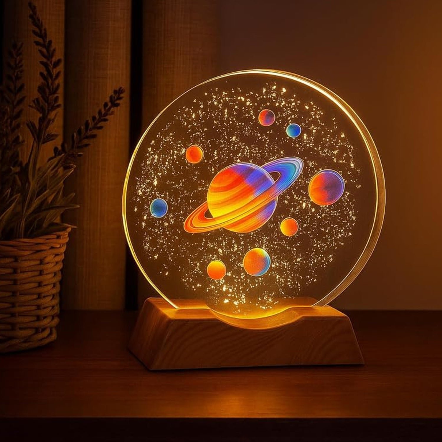 3D Creative Visualization Lamp – LED Night Ligh (1 Pc)
