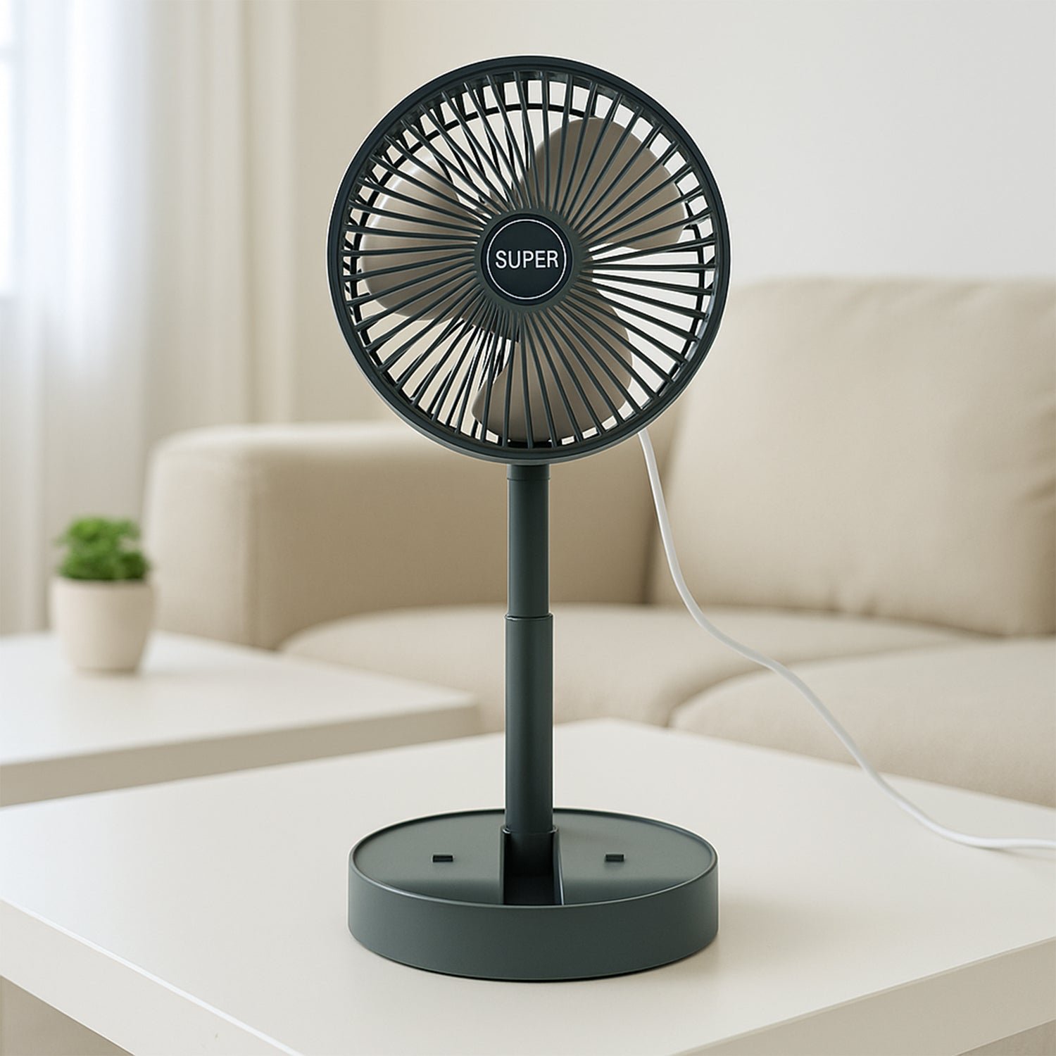 Super Multi-Function Folding Fan (1 Pc)