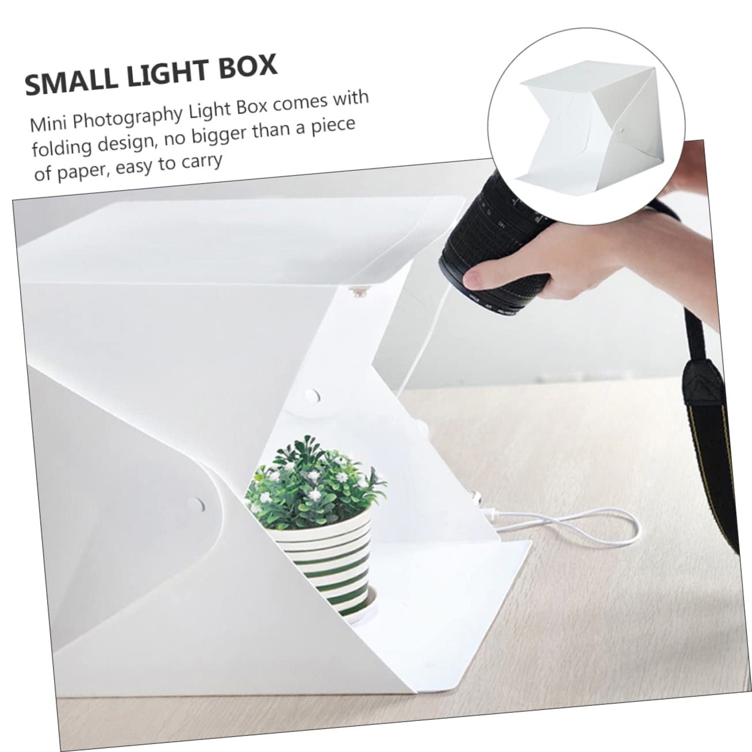 Portable LED Photography Light Tent