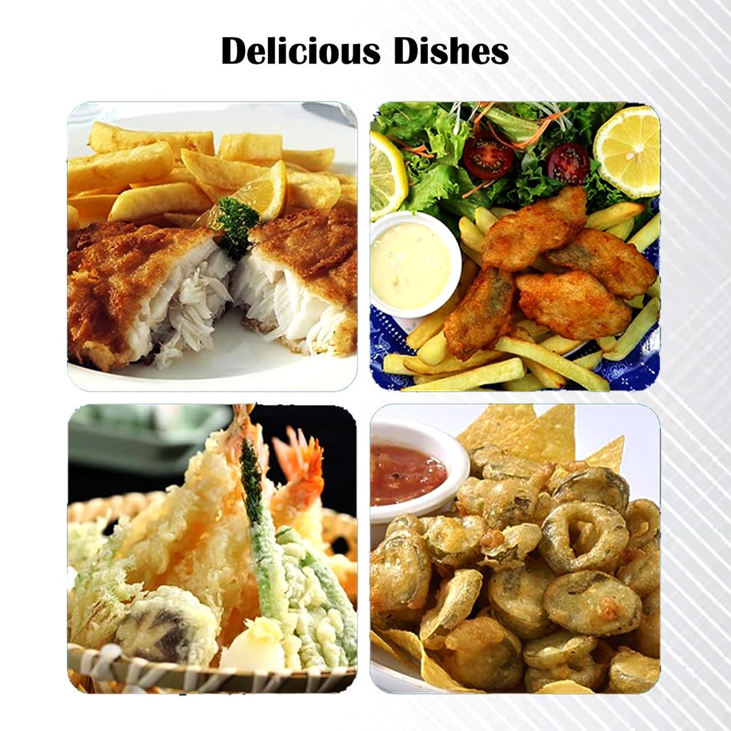 Stainless Steel Deep Fryer Basket with Long Handle (1 Pc)