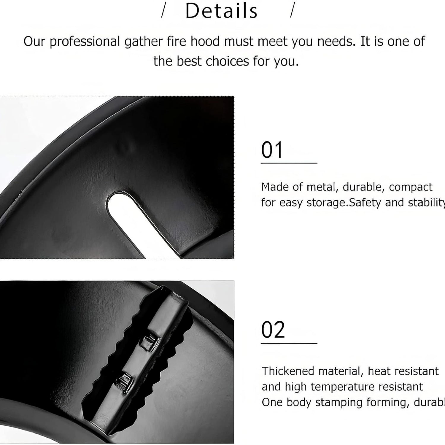 Gas Stove Flame Protector Ring (25 x 25 cm, 4 Pc)