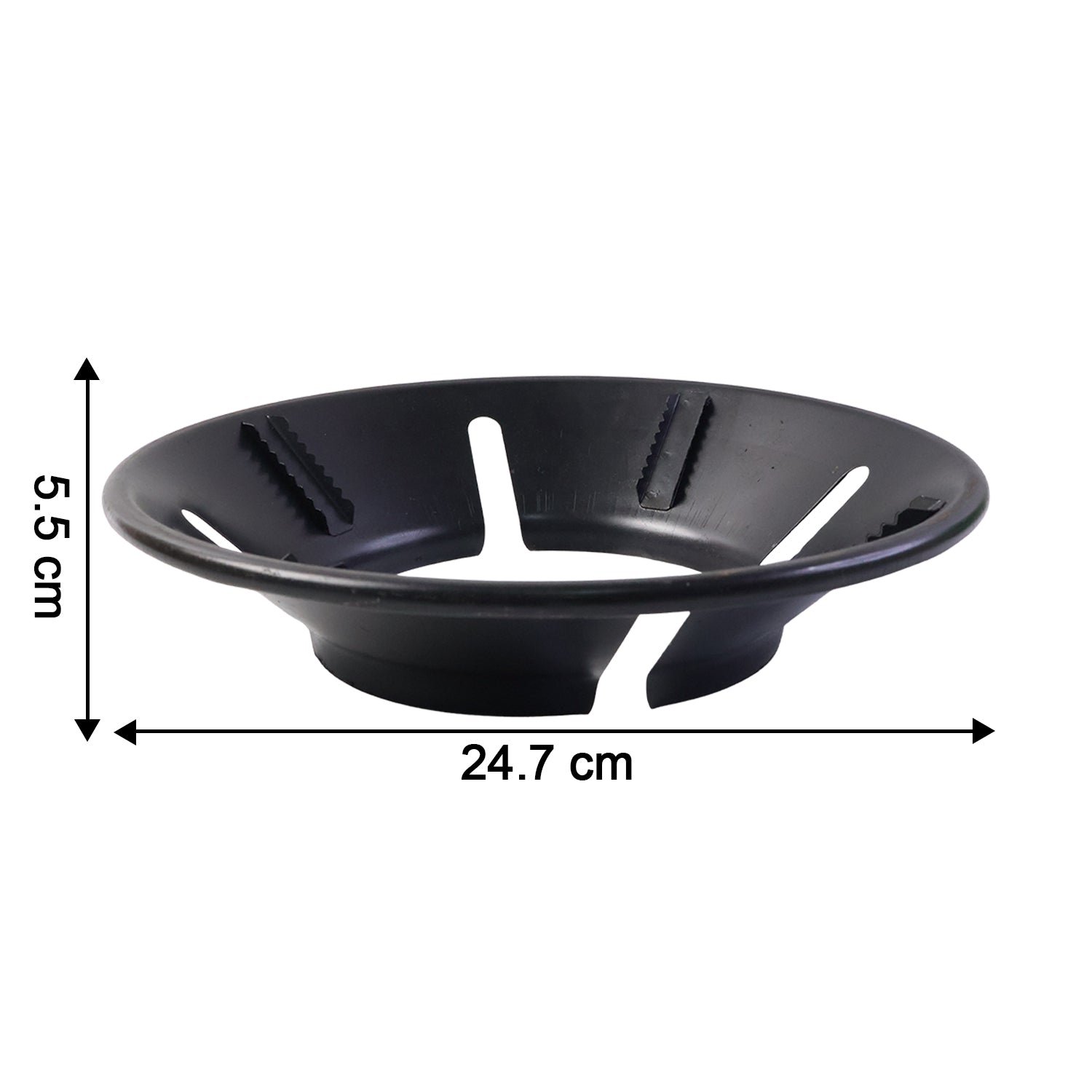Gas Stove Flame Protector Ring (25 x 25 cm, 4 Pc)