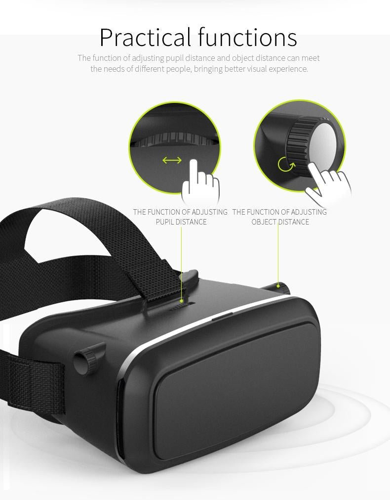 VR Box Pro Virtual Reality 3D Glasses Headset