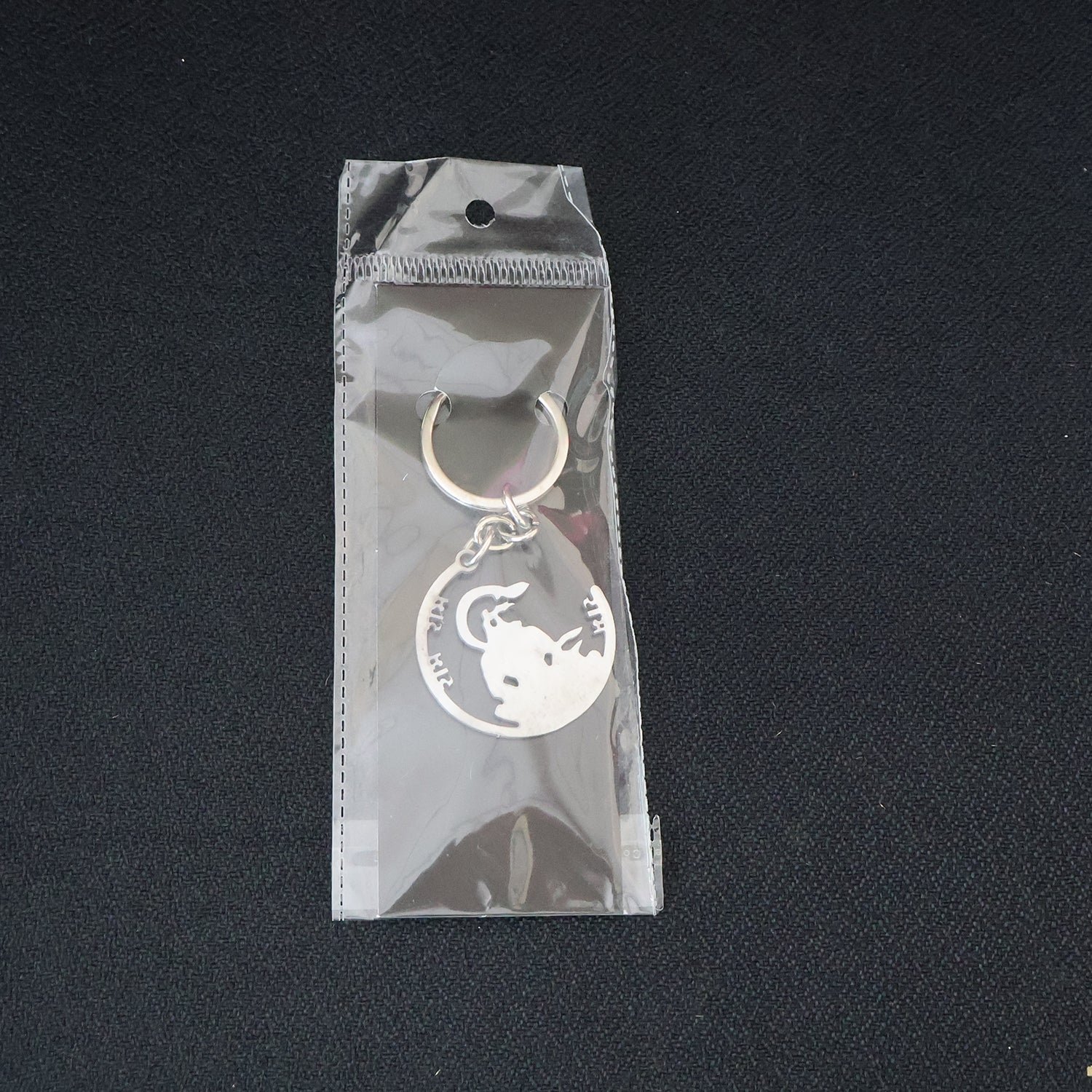 Devotional “Jai Shri Ram” Metal Keychain - (1 Pc)